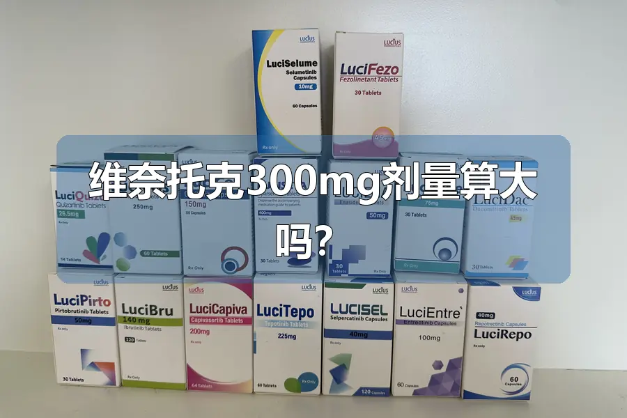 维奈托克300mg剂量算大吗？